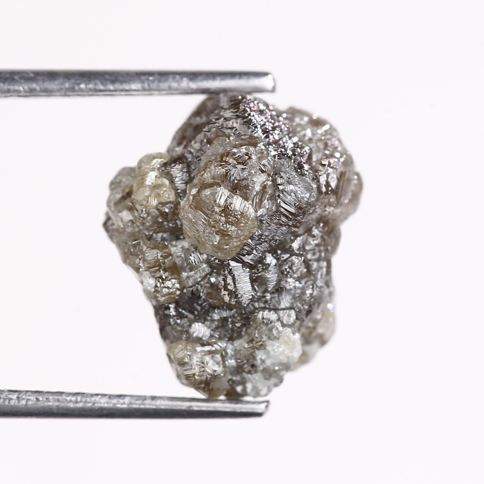 6.45 Carat Natural Brown Rough Uncut Raw Diamond 11.78 MM