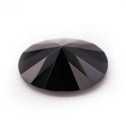 1 carat Oval Cut Black Diamond AAA Quality For Engagement Rings - Blackdiamond