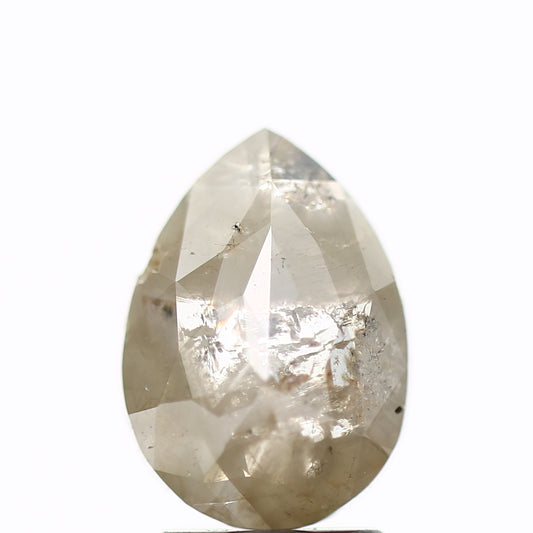 1.61 Carat Pear Diamond Rose Cut Natural Loose Diamond SDM135