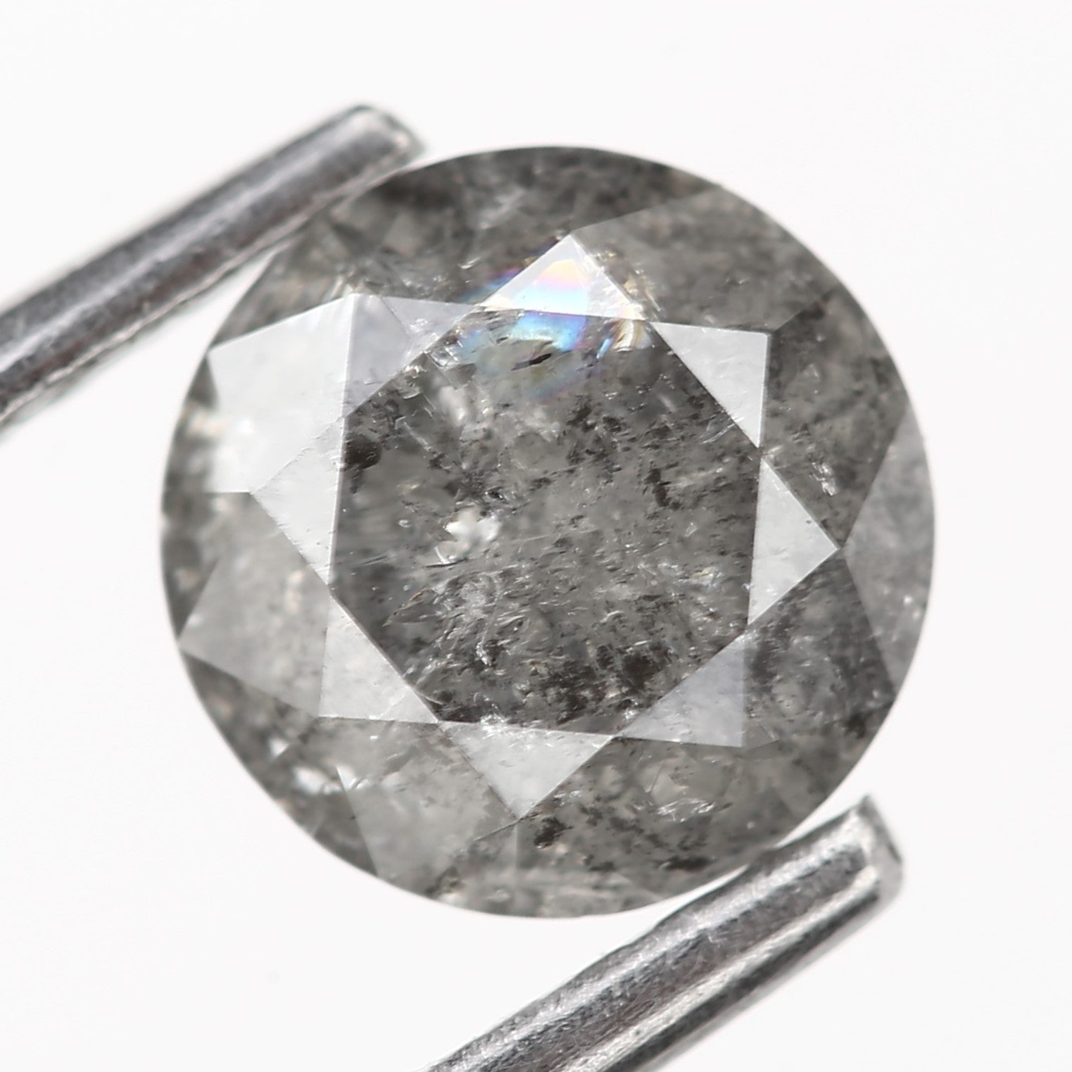 round salt and pepper diamond BDO01