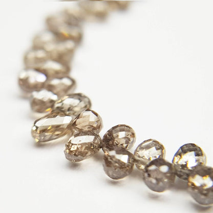 tear drop diamond beads