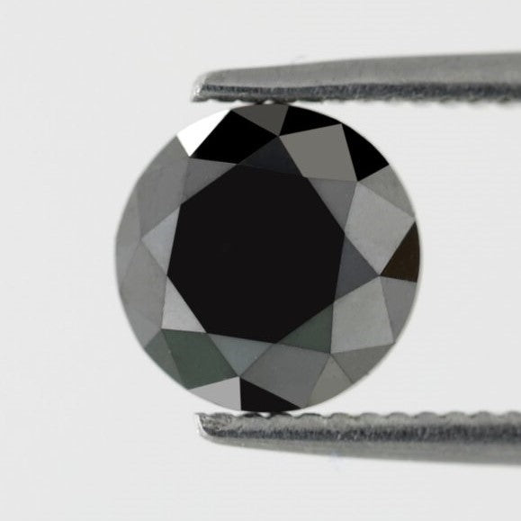 1.65 ct Loose Natural Black Diamond Online For Sale Quality Perfect For Making Custom Ring - Blackdiamond