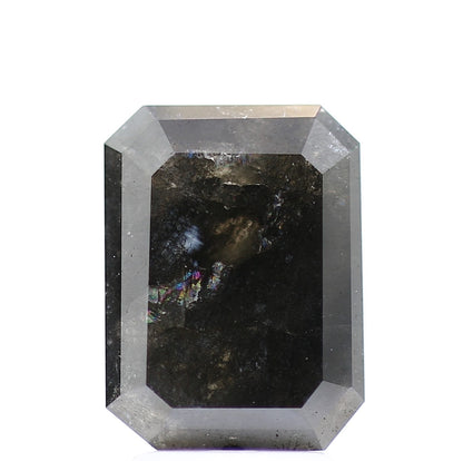 2.76 Carat Fancy Black Gray Salt and Pepper Natural Loose Diamond - Blackdiamond