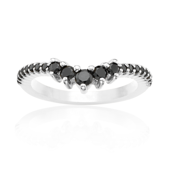 Curve Grand Black Diamond Band