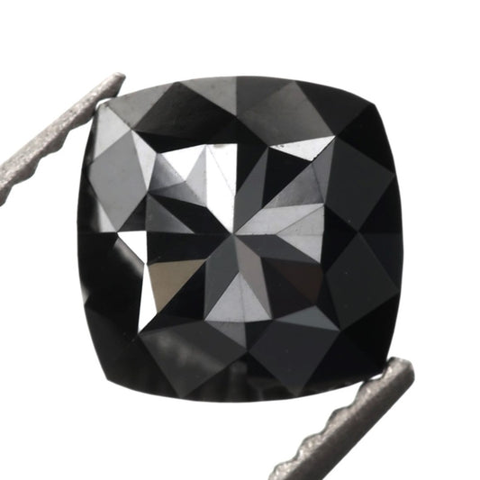 cushion black diamond brilliant