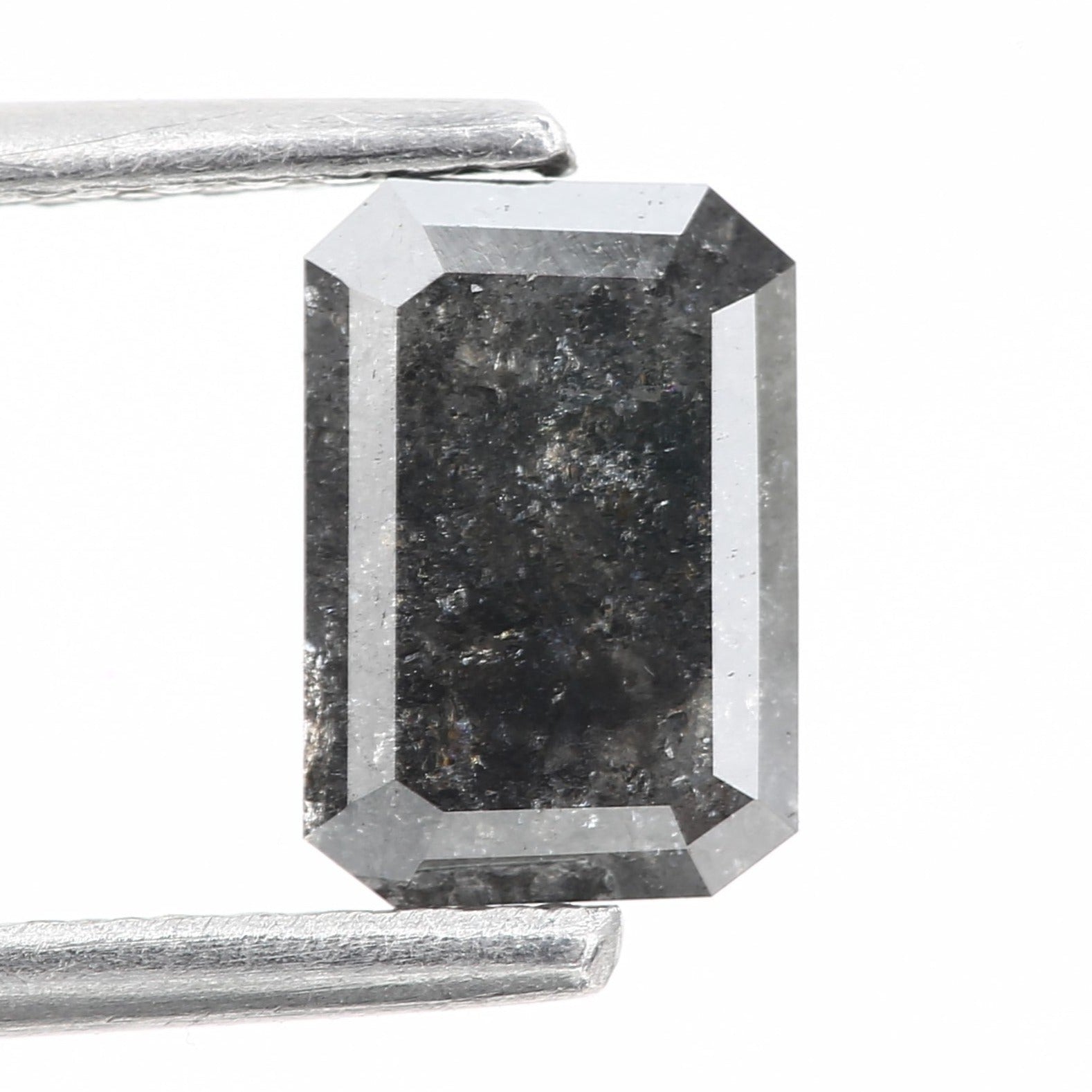 emerald-cut-salt-and-pepper-diamond-0.81-carat-fancy-celestial