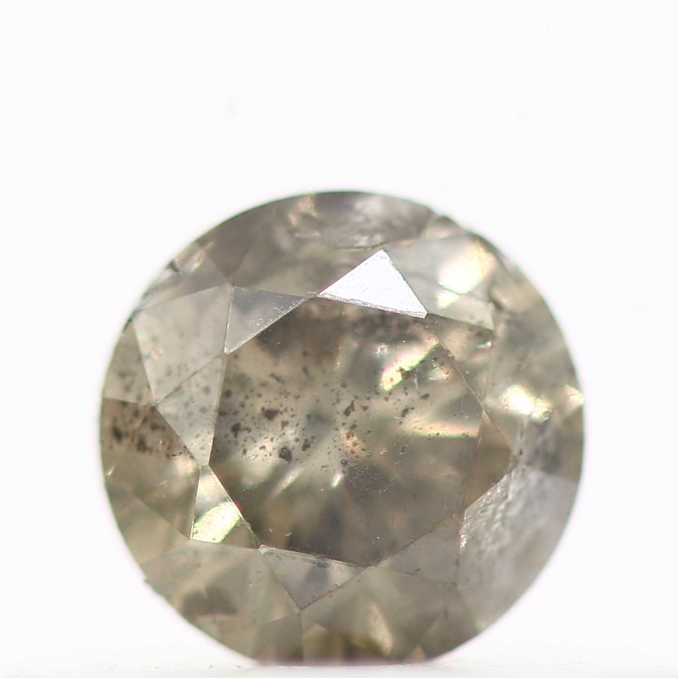 0.25 Carat Fancy Brown Diamond Round Cut Natural Loose Diamond 3.80 MM - Blackdiamond