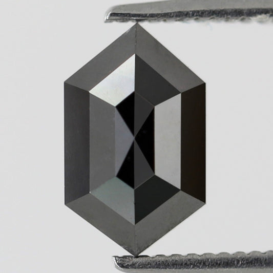 hexagon-step-cut-black-diamond-loose-natural-1-ct