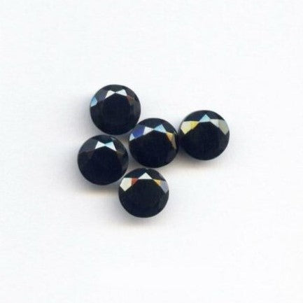 Natural Diamond 6 mm AAA Top Quality Loose Black Diamond For Fine Jewelry Design - Blackdiamond