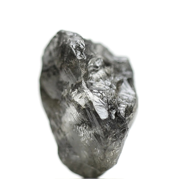 3.94 Carat Crystal Gray Rough Raw Uncut Natural Diamond 11.95 MM