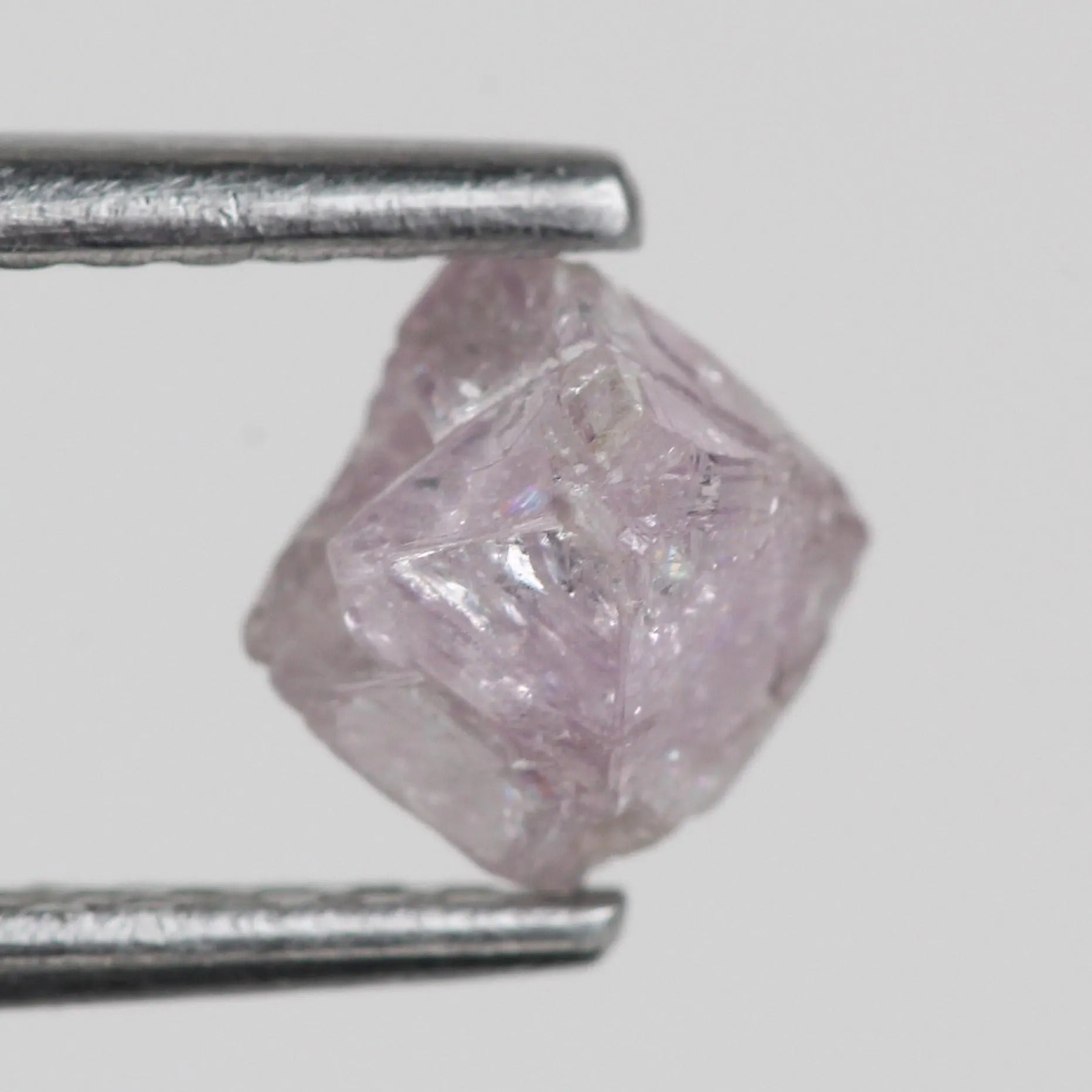 0.84 Carat Fancy Purple Pink Rough Uncut Raw Diamond 5 MM
