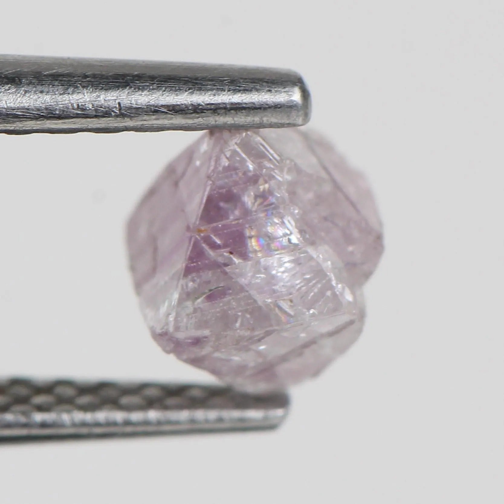 0.84 Carat Fancy Purple Pink Rough Uncut Raw Diamond 5 MM