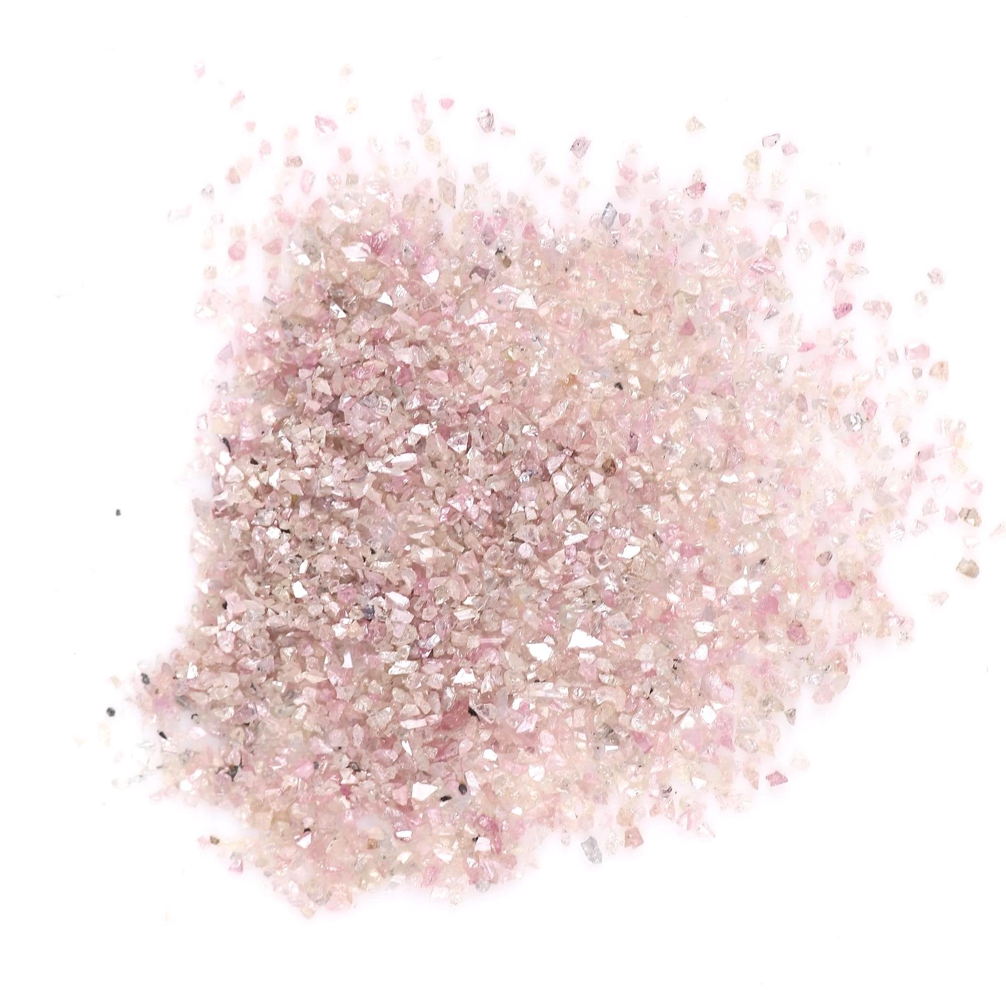 5ct Rough Raw Pink Diamond Dust Natural