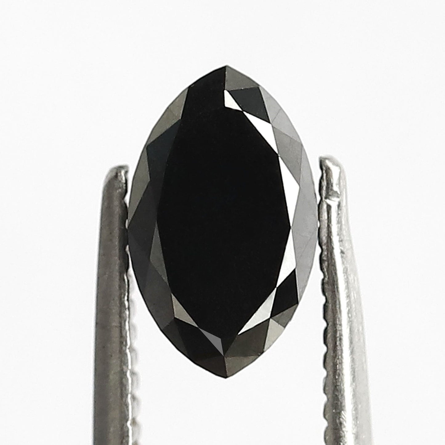 1.14 Carat Marquise Cut Black Loose Diamond 8 MM AAA Quality Black Color Diamond For Ring - Blackdiamond