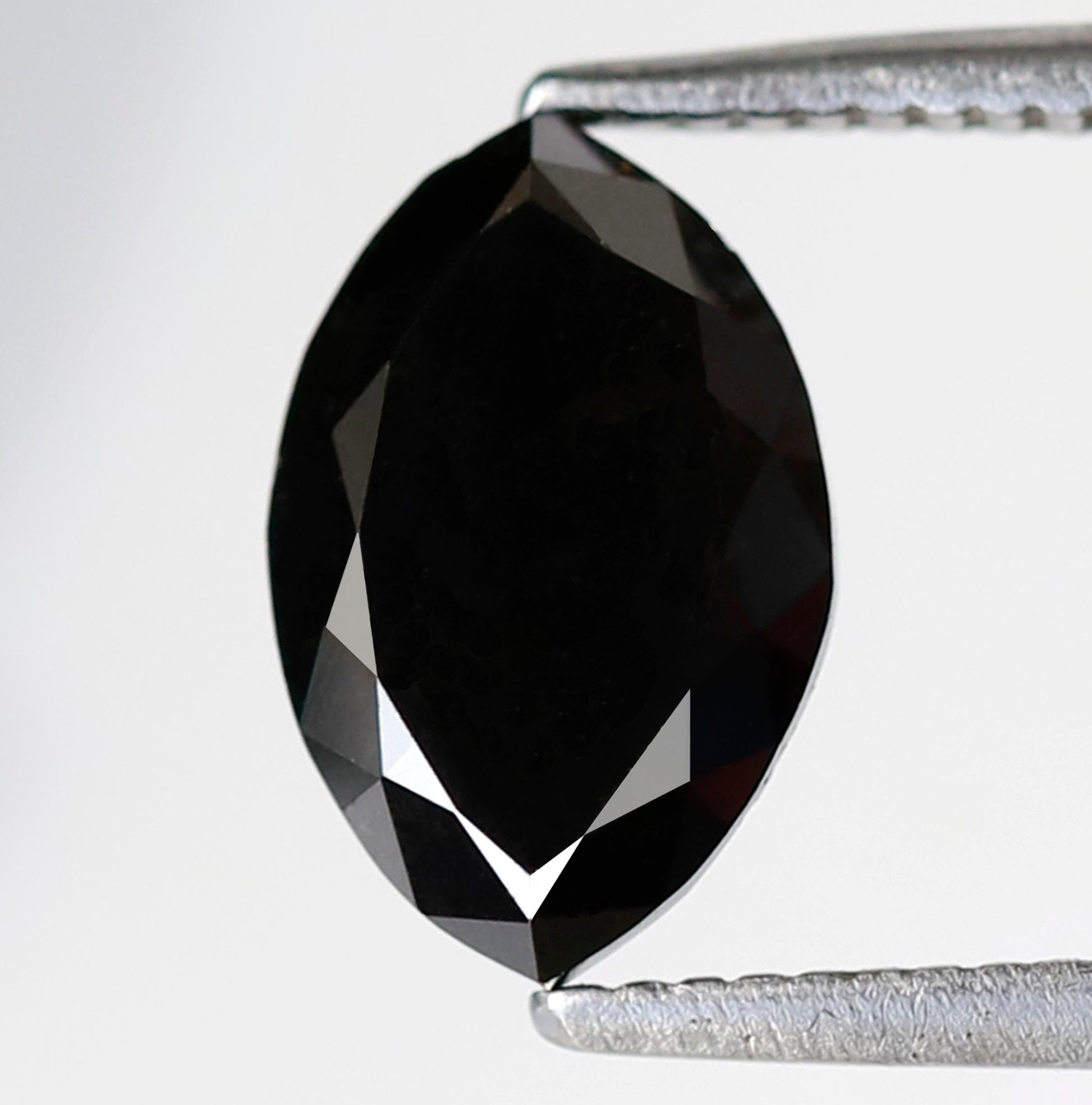 1.83 Carat Marquise Shape Black Diamond AAA Quality Diamond 9 MM Natural Loose Diamond - Blackdiamond