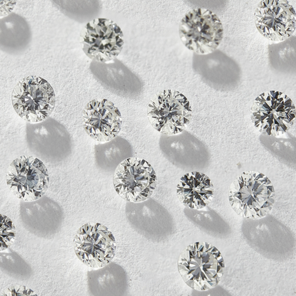 Round Shape Calibrated Diamond Loose Melee Diamonds 2 mm to 2.30 mm