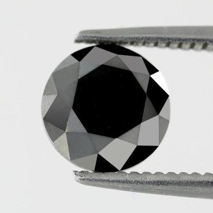 1.65 ct Loose Natural Black Diamond Online For Sale Quality Perfect For Making Custom Ring - Blackdiamond