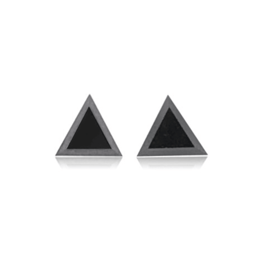 AAA Triangle Cut Diamond Calibrated Natural Fancy Black Diamond Price/Piece