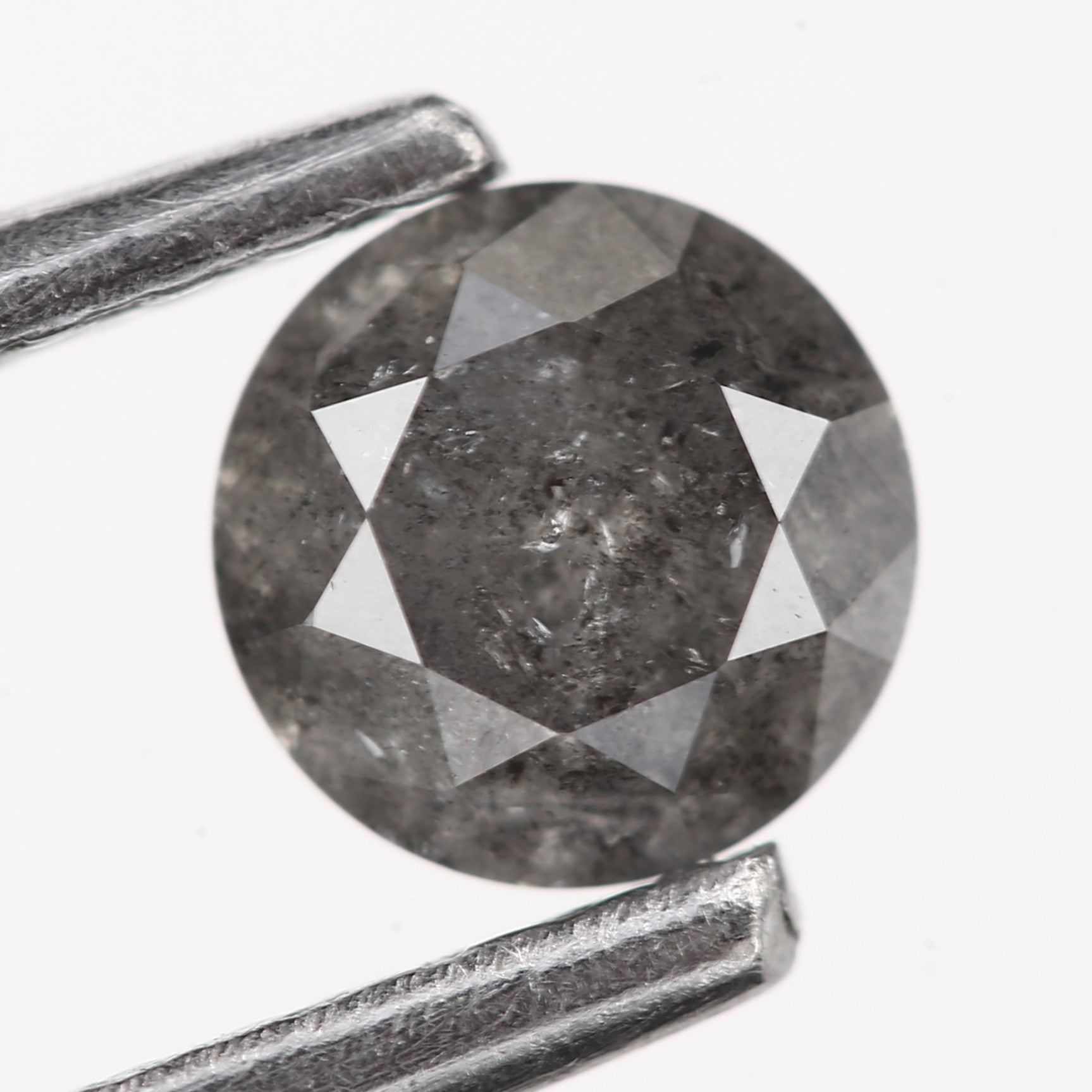 Natural Gray Loose Salt and Pepper Diamond 4.3 MM