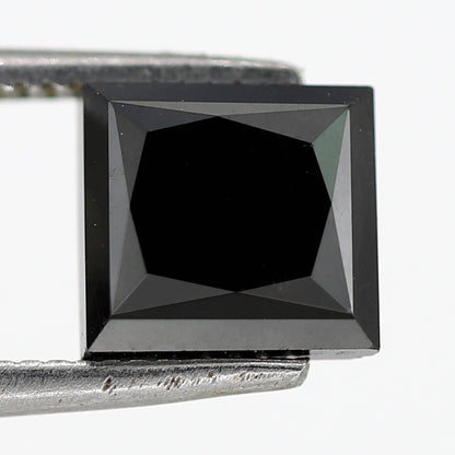 2.09 Carat Princess Cut Square Polished Back AAA Quality Loose Earth Mine Diamond Perfect For Unique Bridal Jewelry - Blackdiamond