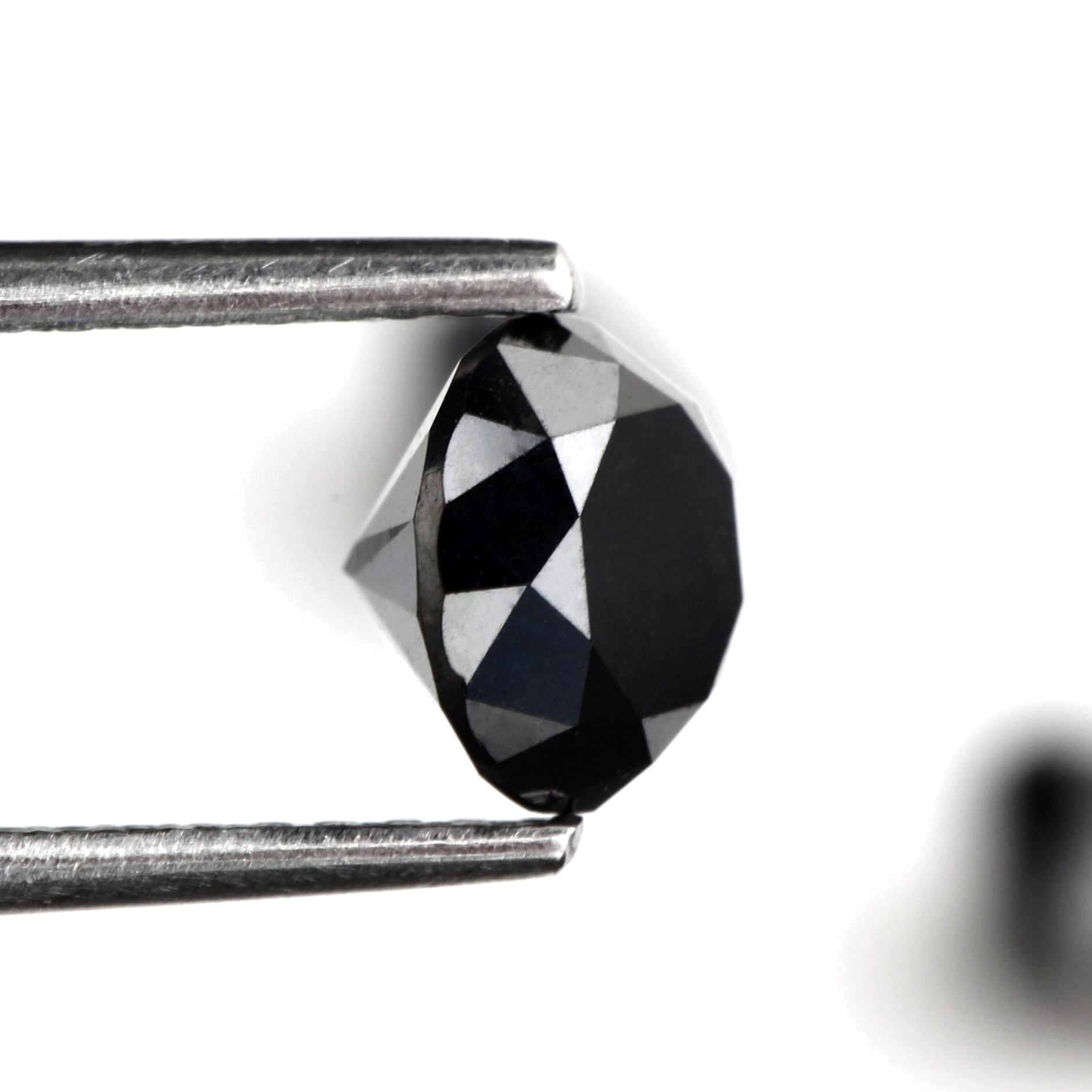 5.5 mm natural black diamond