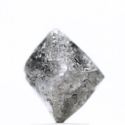 2.76 Carat Rough Diamonds Octahedron Uncut Raw Diamond 8.8 MM - Blackdiamond