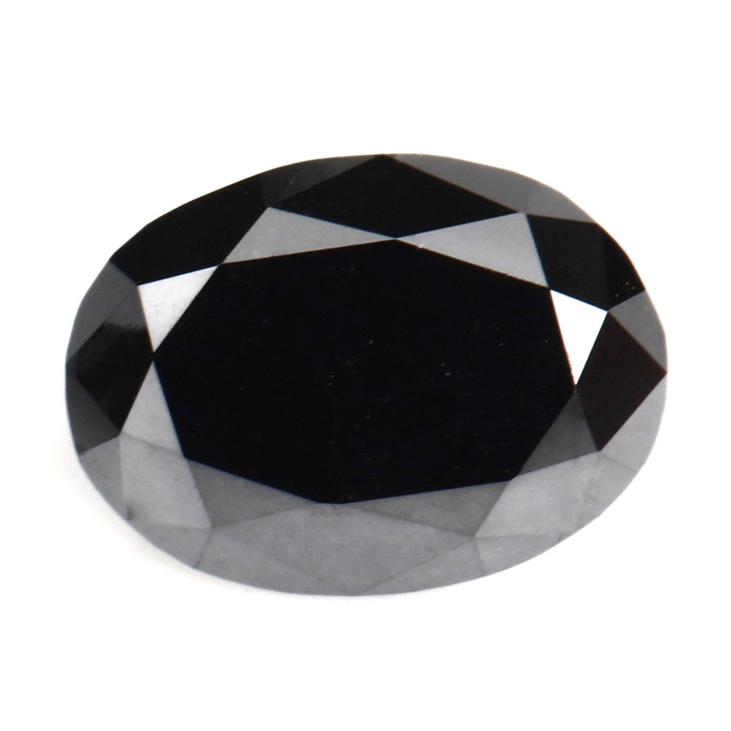 jet oval black diamond