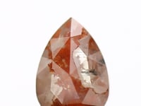 0.55 Carat Natural Fancy Red Rose Cut Pear Diamond SDM951