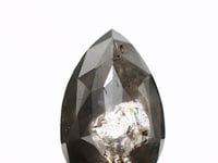 0.41 Carat Natural Gray Rose Cut Pear Diamond SDM996