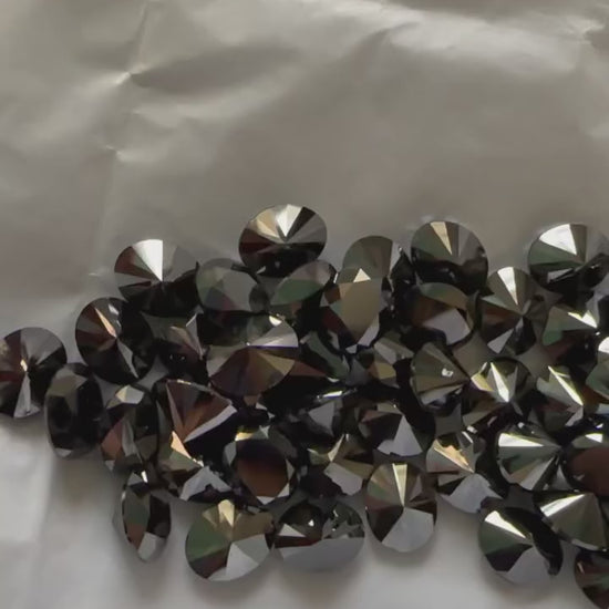 oval fancy black diamond