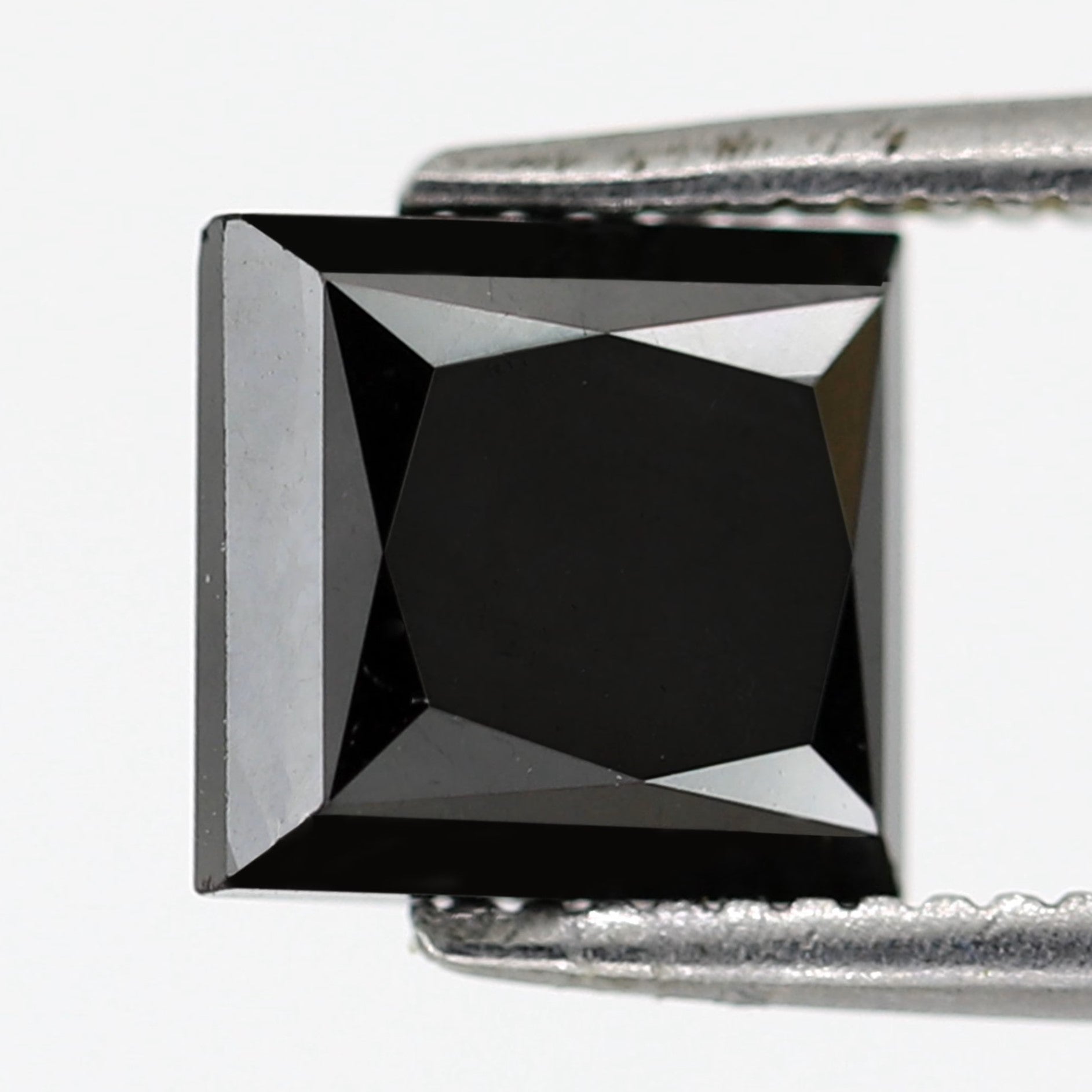 2.09 Carat Princess Cut Square Polished Back AAA Quality Loose Earth Mine Diamond Perfect For Unique Bridal Jewelry - Blackdiamond