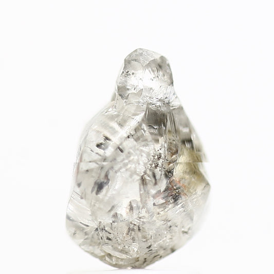 1.96 Carat Rough Diamonds Crystal Raw Uncut Diamonds 8.75 MM