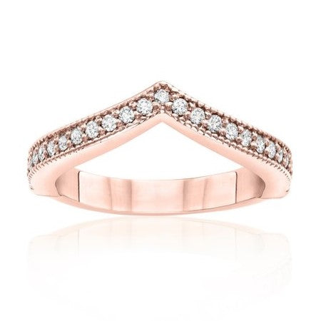 Real White and Black Diamond Ring 14K Rose Gold Engagement Ring Set