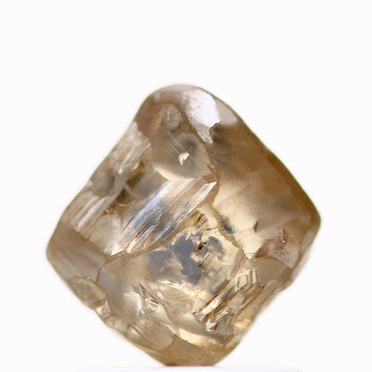 1.27 Carat Natural Fancy Champagne Brown Raw Rough Diamond 6.10 MM - Blackdiamond