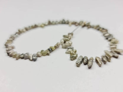 20 Carat Natural Loose Unique Diamond Rough Beads Necklace