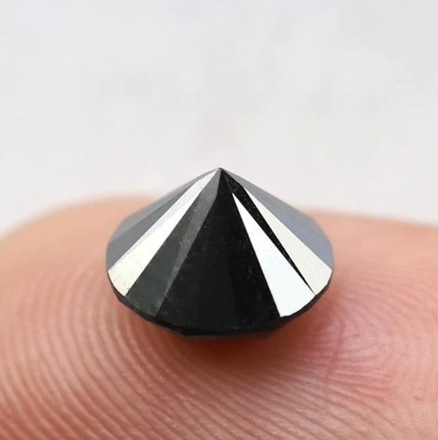 2.50 Carat Natural Black Diamond Round Shape For Sale At Wholesale Price - Blackdiamond