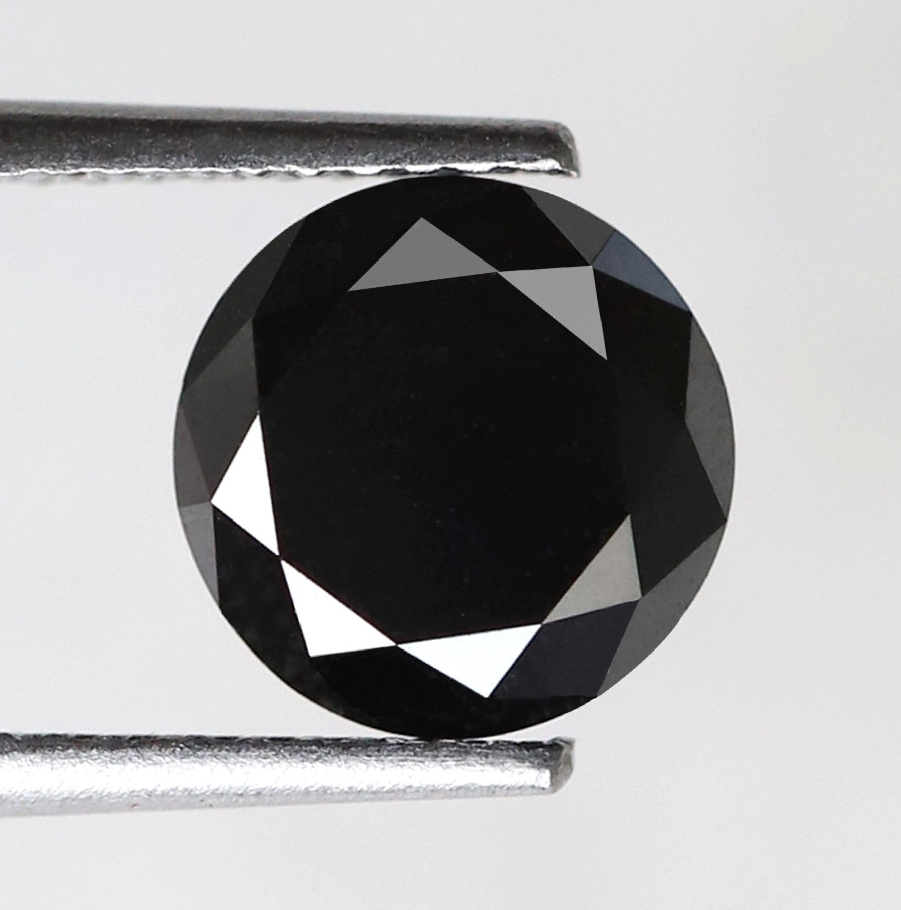 2.50 Carat Natural Black Diamond Round Shape For Sale At Wholesale Price - Blackdiamond