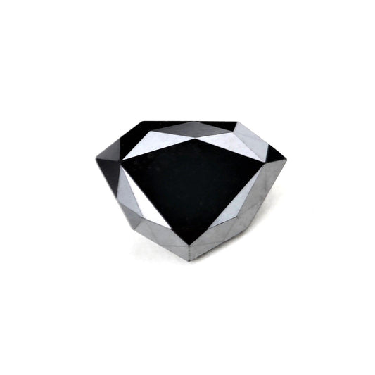 AAA Shield Cut Diamond Calibrated Natural Fancy Black Diamond Price/Piece - Blackdiamond