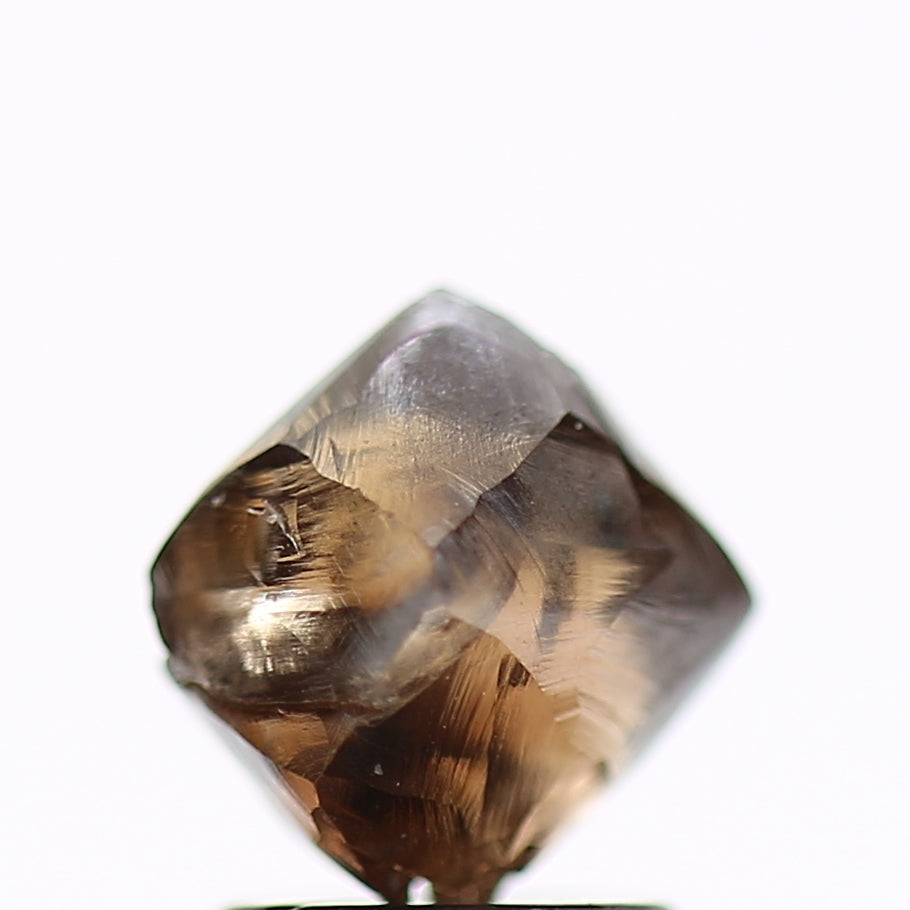 2.32 Carat Natural Fancy Cognac Brown Rough Diamond 6.63 MM