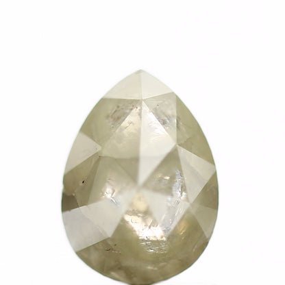 1.30 Carat Natural Pear Rose Cut Rustic Loose Diamond SDM88