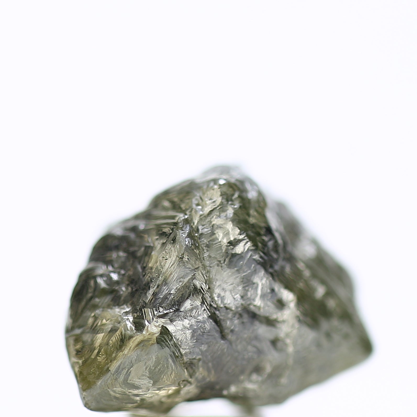 9.28 Carat Natural Yellowish Green Rough Diamond 13 MM