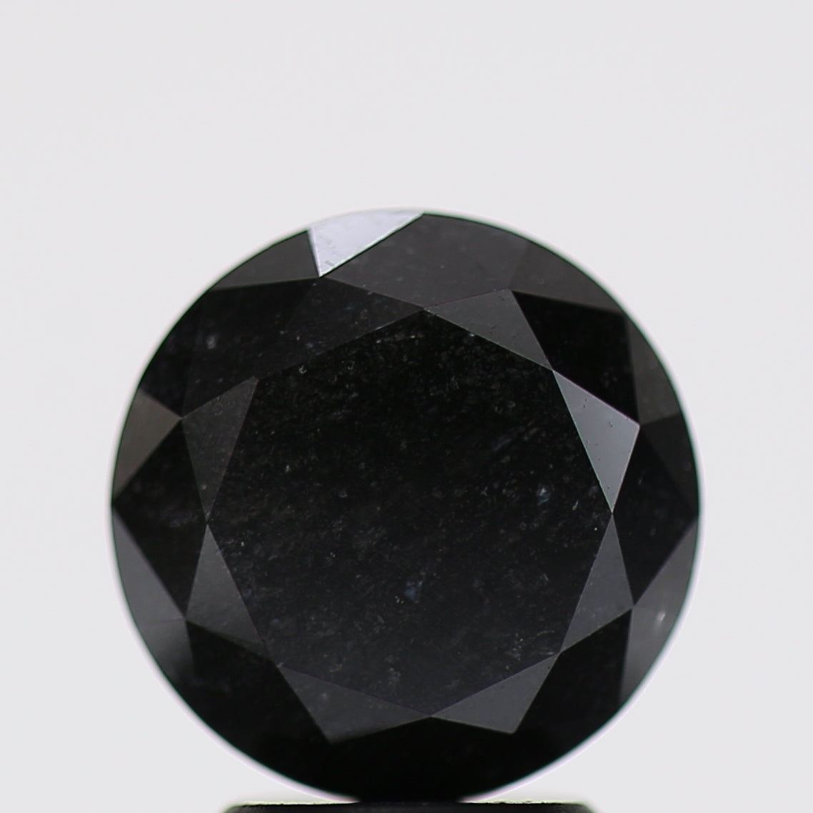 2.78 Carat Fancy Black Round Brilliant Diamond GIA Certified
